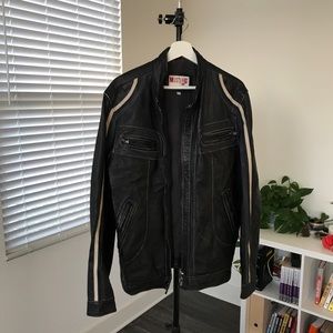 Vintage Mustang Leather Jacket